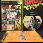 Grand Theft Auto San Andreas W.Manual Microsoft Xbox LIKE NEW TESTED FREE POST