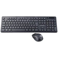 Gembird KBS-WCH-03-DE Wireless (Radio) Keyboard Kit, German Mouse, QWERTZ Ne
