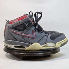 Nike Air Flight Falcon-Men\'s Sz 12 -Black/Red/White Basketball Shoes- 397204-066 Size 7.5 - Nike Air Flight Falcon White Wolf Grey Soar for  main image 4