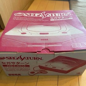 SEGA Saturn Console HST-0014 Boxed Tested Working Genuine Japan Used System Ver