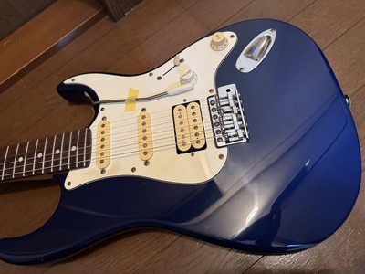 Electric Guitar Greco GP-280 Blue Made in Japan S/N 30474 with Arm