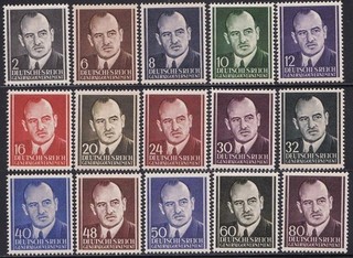 1943 UK Anti Nazi Hans Frank Complete Set MNH Reproduction Stamp sv