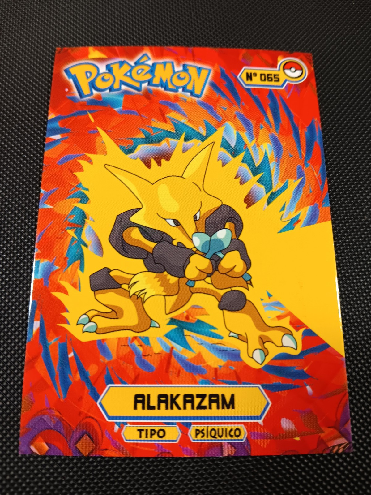 Pokemon 2024 Card Tops Pokedex Database Set Alakazam #65 Peru US Seller
