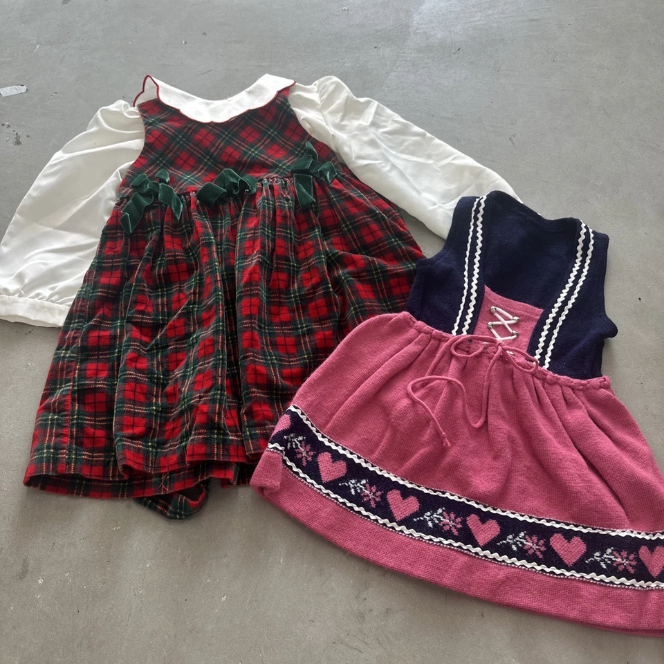 ENORME PAQUETE DE REVENDEDOR! ¡Lote de vestidos vintage verdaderos para bebé niño pequeño! 44 piezas! Tallas mixtas Foto 2 de 4