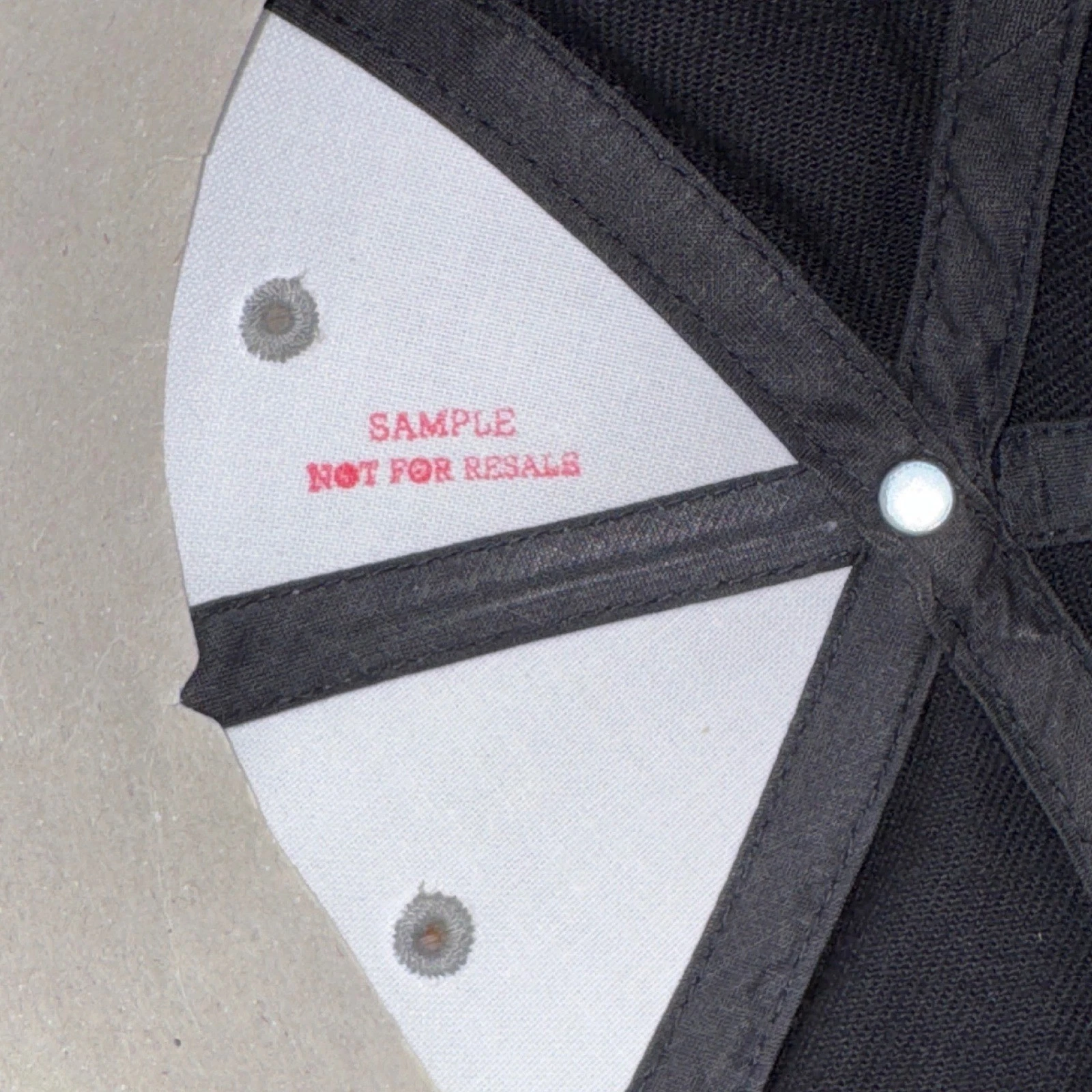 Vintage American Needle Blackwolf Run Golf Hat River Crse. SAMPLE Not For Resale image 2