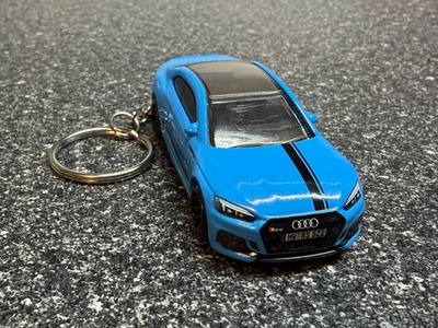 #ad #ad Audi RS5 Keychain Blue Hot Wheels Matchbox S5 $22.99