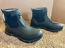 ORIGINAL MUCK BOOTS APEX MID ZIP ANKLE BOOT In Black Men's Size 12 NWT NO BOX