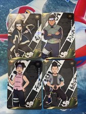 Shikamaru + Iruka + Haku + Tenten NRSA01-UR-008L3 English Naruto Cards *NM