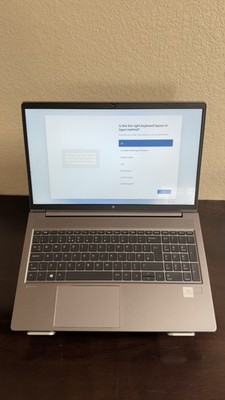 HP ZBook Power 15 G8 i9 11950H 16GB 512GB SSD RTX A2000  (Prototype)