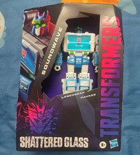 Hasbro Transformers Laserbeak Ravage Soundwave Shattered Glass Figure Official