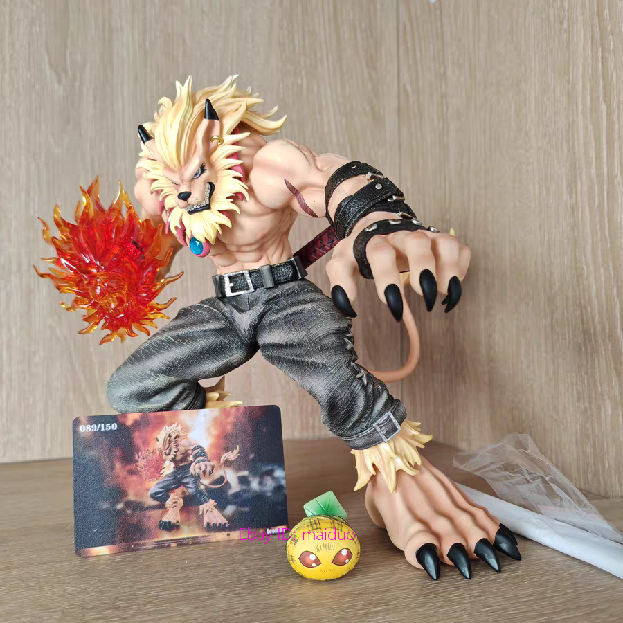 Leomon Resin Soar Studio Digimon Figurine Statue Collectibles 20cm