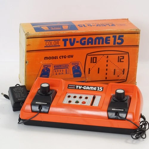 Nintendo Color TV GAME 15 Console Boxed CTG15V Tested System 3287457