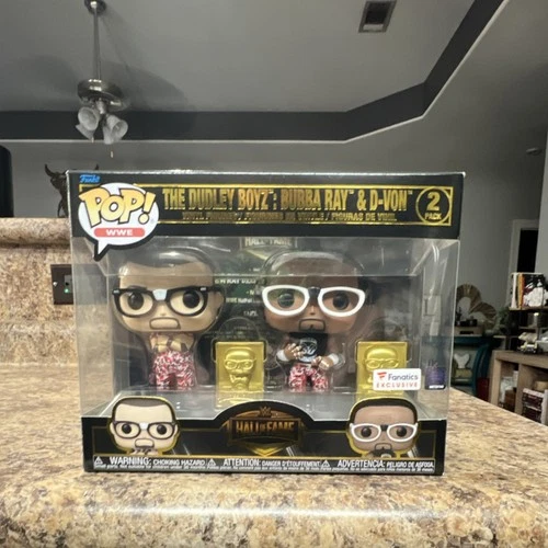 Funko Pop! WWE Dudley Boyz Bubba Ray & D-Von Fanatics Exclusive 2 Pack