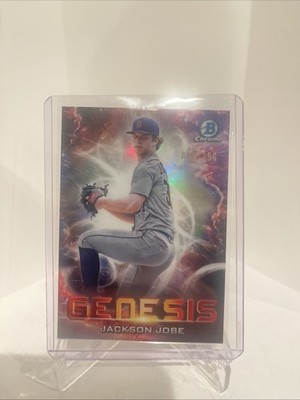 2021 Bowman Draft - Genesis Jackson Jobe #GNS-3 Refractor /250 (RC)