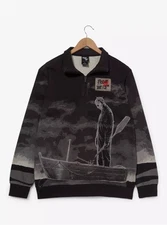 Friday the 13th Scenic Quarter Zip Sweatshirt — BoxLunch Exclusive Size Medium