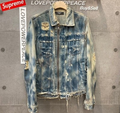 AMIRI Destroy Jeansjacke E021505 148410380