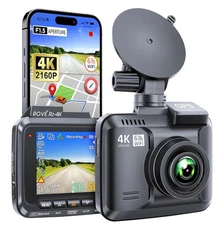 Rove R2-4K Dash Cam Ultra HD, WiFi, GPS, Night Vision Sealed with UHD 2160P, 2.4
