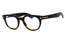 TOM FORD TF5807-005-50 Eyeglasses Frame Size 50mm 21mm 145mm BLACK Men 88921432
