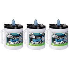 TOOLBOX Z400 Big Grip Dispenser Cleaning Shop Towels - 2 Rolls - 400 Towels