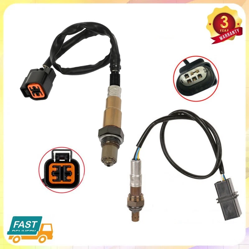 Pack De 2 Sensores De Oxígeno O2 Para Kia Spectra 2.0L 2003-2009, Aguas Arriba Y Abajo, Autodayplus, 1 Año De Garantía