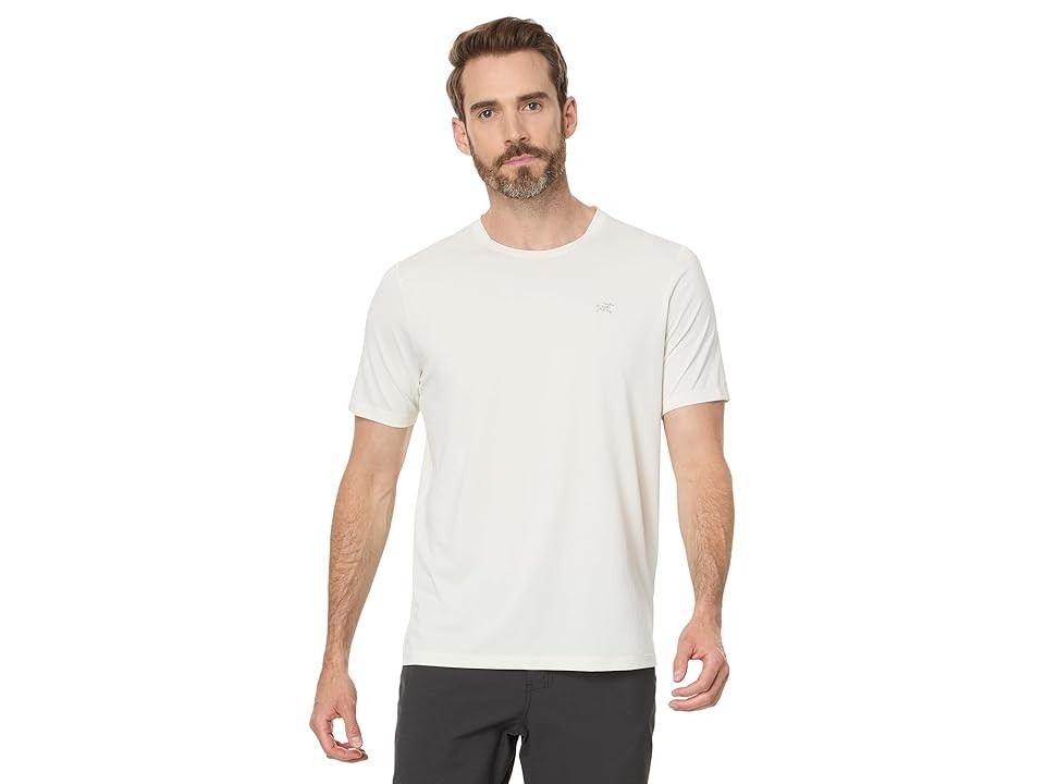 Arc'teryx Cormac T Shirt Uomo L Bianco Girocollo Manica Corta Performance BUU434