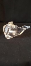 Guzzini Lucite Whale Table Lighter with Metal Striker Mechanism Insert (c. 1970)