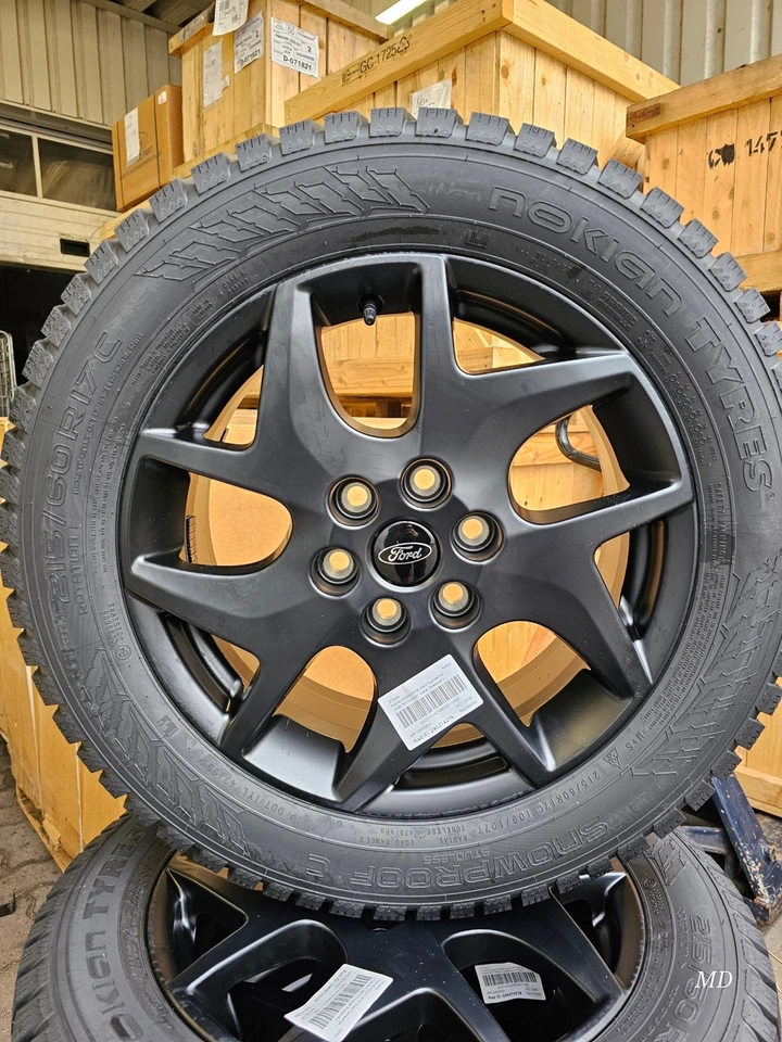 Ford Tourneo Custom NEU Original Satz Winterräder Alu 215/60R17C Nokian 2773583 - Bild 3 von 4