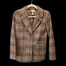 St. John's Bay Women's Plaid Blazer