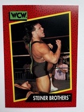Steiner Brothers RC: 1991 Impel WCW Rookie Card Scott Steiner #110
