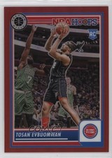 2023-24 Panini NBA Hoops Premium Stock Red Prizm /275 Tosan Evbuomwan #133 1p76