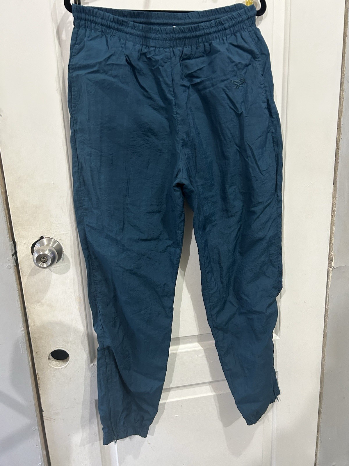 Reebok Pants Vintage Blue Size Small Wide