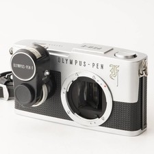 EXCELLENT Olympus PEN F Half Flame Film Camera Body / Light Meter