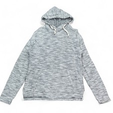 American Eagle Hoodie Adult Size XS Heather Gray Knit Pullover Sweatshirt