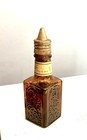 Vintage Stetson Cologne Amber Glass Bottle 1.5 oz. Used Metal Shaker Cap Label — photo 7
