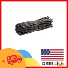 Natural Grade B Madagascar Bourbon Vanilla Beans - 35 Count for Gourmet Cooking