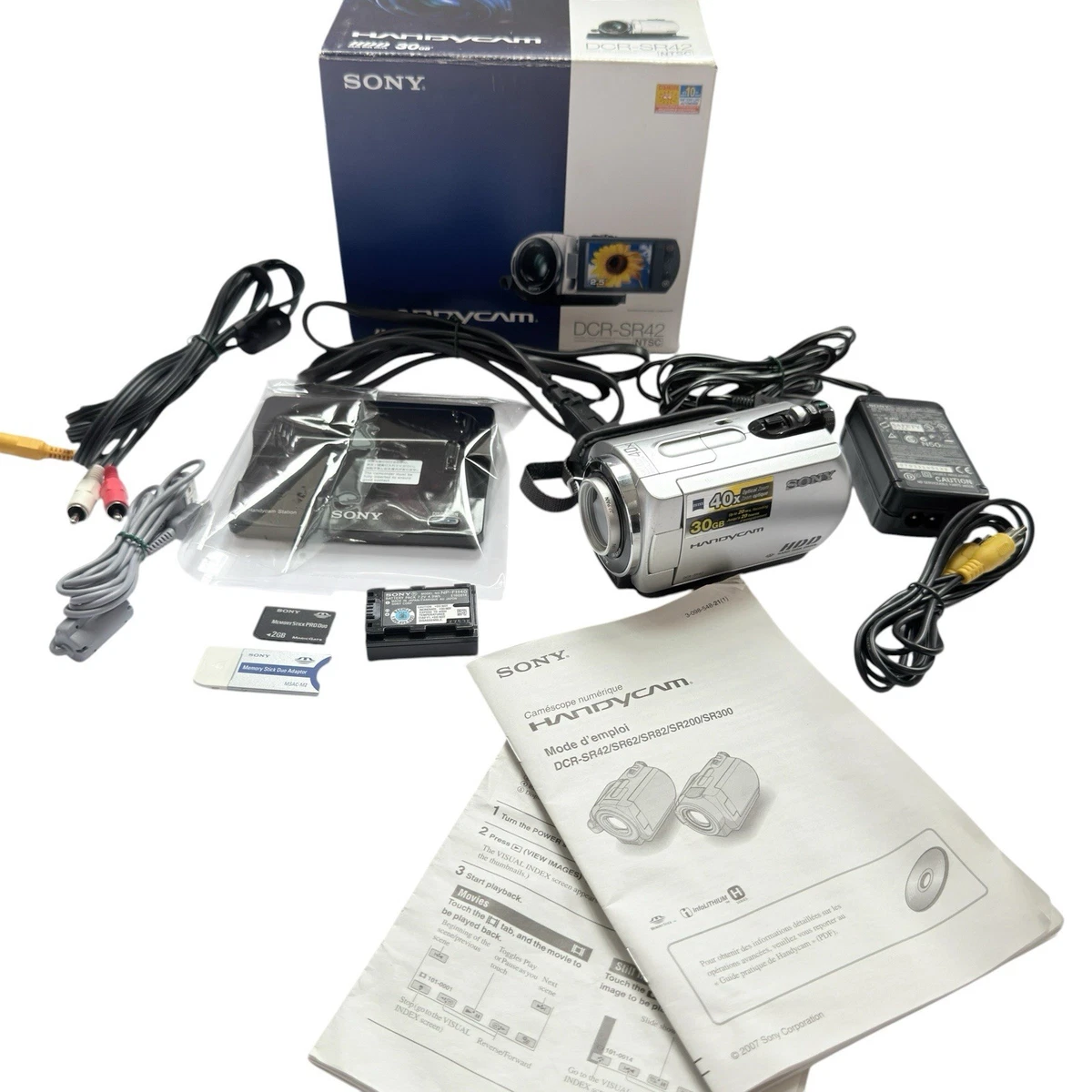 Sony Handycam Hard Disk Drive (HDD) 40-60x Optical Zoom Camcorders