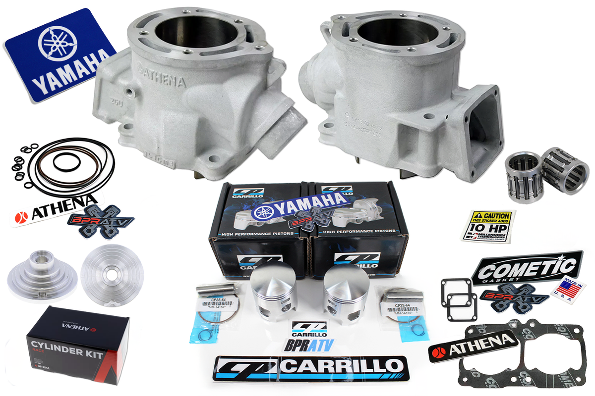 Banshee 350 Athena 68mm Big Bore Hot Rods Crank Wiseco Pistons Pro Head Dome Cub