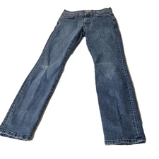 J. CREW 484 Jeans Men's 28x29 Blue Slim-Fit Dark Wash Japanese Denim STRETCH