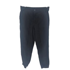 GAP Black Utility Jogger Pants Size Medium Cargo Pockets Elastic Waist