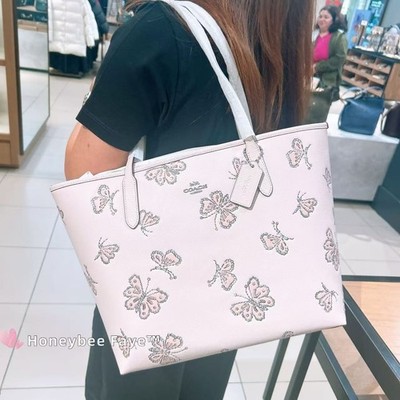 Coach CCE93 City Tote Bag With Butterfly Print for sale online | eBay