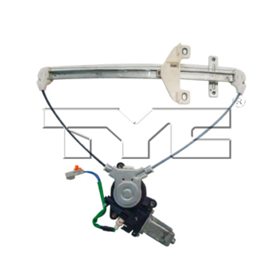 Regulador de ventana eléctrica con motor para 01-05 Honda Civic Sedán (EE. UU.) trasero derecho Foto 2 de 3