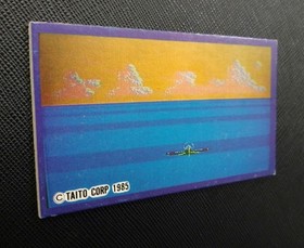 (Game Item) Menko, Famicom, 87058, Sky Destroyer, EX, Amada, Nintendo.