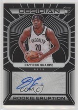 2021 Panini Obsidian Rookie Eruption Signatures 64/149 Day'Ron Sharpe Auto 0z0q