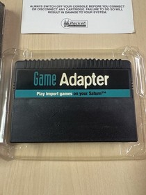 GAME ADAPTER FOR IMPORT GAMES - SEGA SATURN IN BOX 