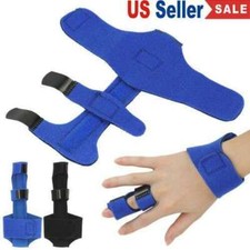 Relief Finger Trigger Splint Brace Straightening Curved Locked Mallet Unisex US