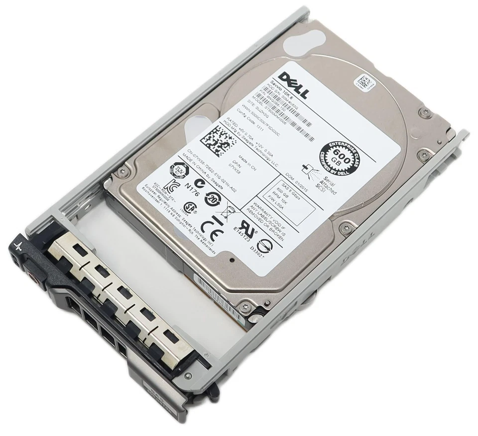 Dell 7YX58 600gb 10k 6G SAS ST600MM0006 Hard Drive - Image 2 of 2