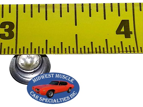 GM Chevy Pontiac Oldsmobile Factory Correct Firewall Cowl Data Plate Tag Rivets - Picture 8 of 14