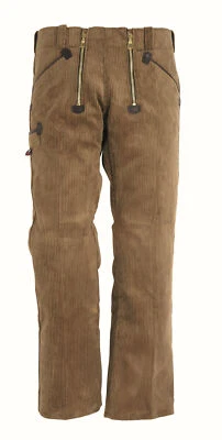 FHB Zunfthose ARTUR Trenkercord ohne Schlag 14 olivbraun Zunft-Hose Cord 40008