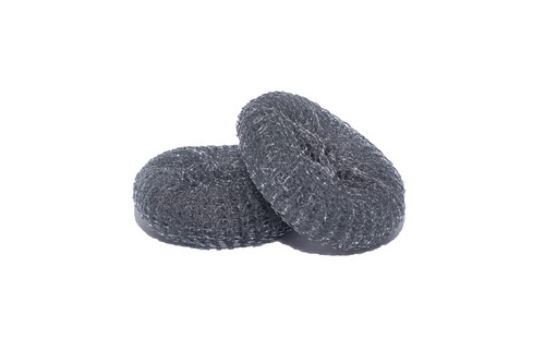 W40 Galvanised Metal Scourer (40g), 8 x 10 PACK H/D SCOURERS -Preema - Picture 2 of 2