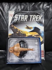  EAGLEMOSS Star Trek Magazine Number 14 CARDASSIAN GALOR CLASS